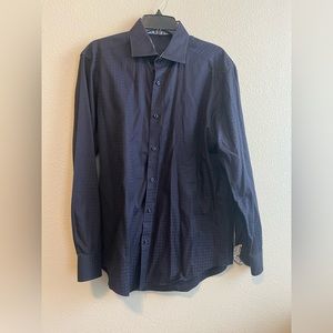 Mens long sleeve button down Bugatchi